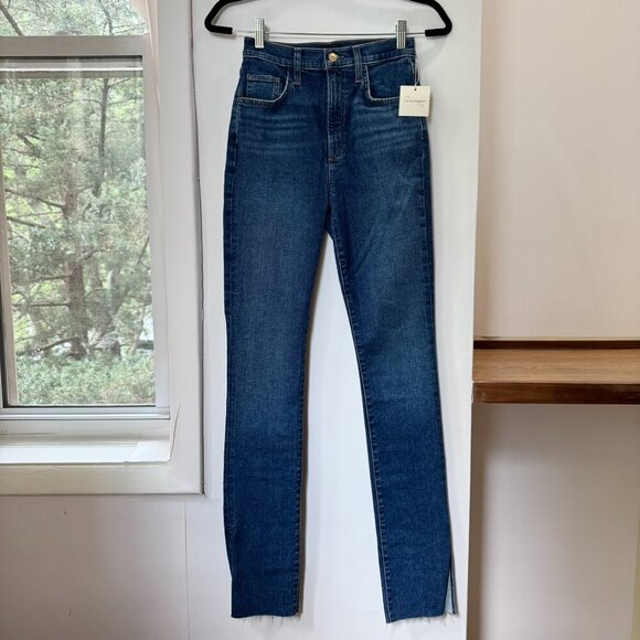 NWT Favorite Daughter Valentina Tower Jeans Super High Rise Cigarette Dallas 24 - Picture 5 of 16